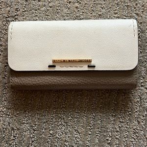 Marc by Marc Jacobs two toned tri fold wallet